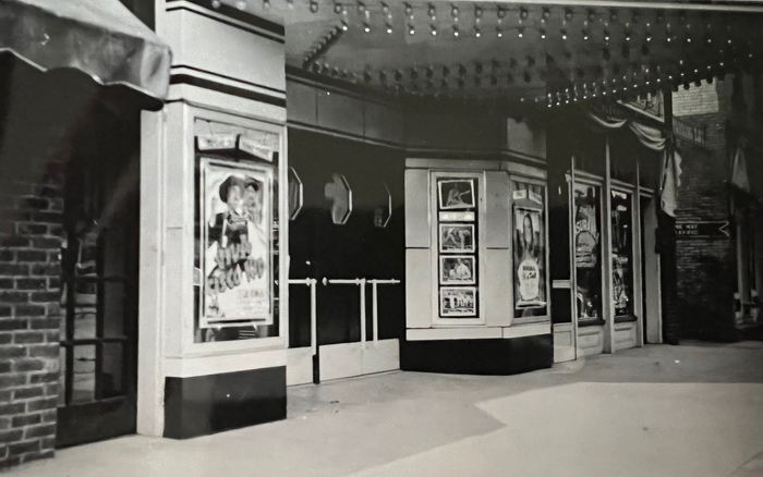 Strand Theatre - Strand Theatre Entrance - Tecumseh Photo By Al Johnson 1940  (newer photo)